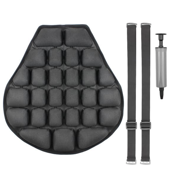 Universal Motorcycle Inflatable Seat Cushion, Back Pressure