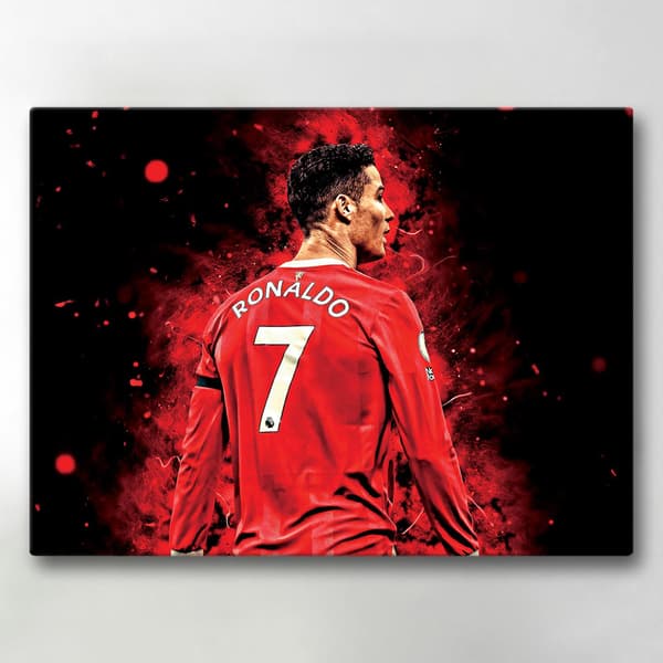Canvastavla / Tavla - Ronaldo - 40x30 cm - Canvas