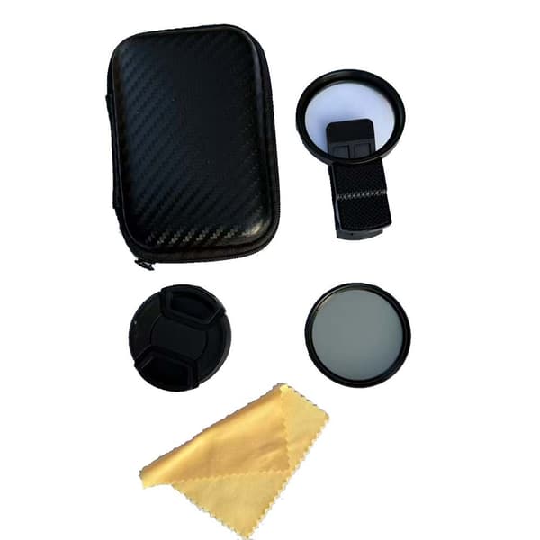 52mm CPL Polarizing Filter for Mobile Phones and Tablets - Eliminates Reflections and Improves Image Quality