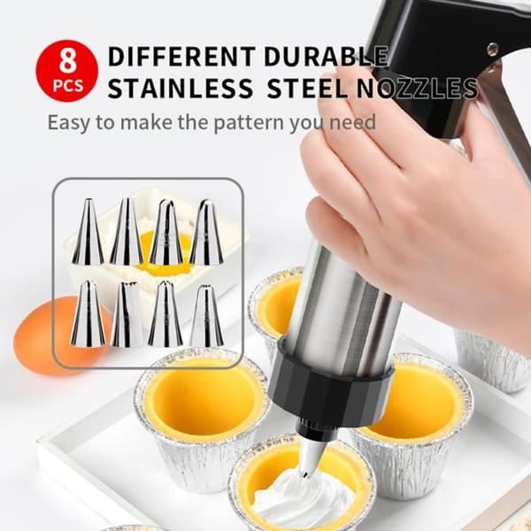 Cookie Press, Cookie Machine - Professional Cookie Maker, Decorating Tool
