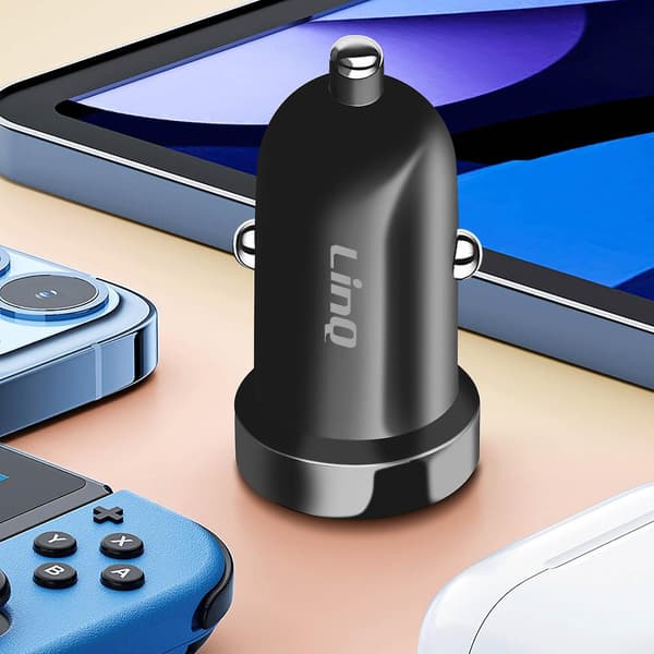 USB C 20W Power Delivery Billader, Kompakt, LinQ, Hvit