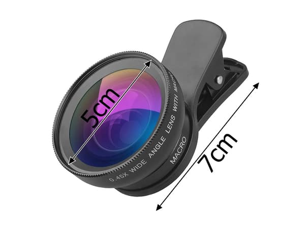 Clip-On Camera Lens - Zoom 12.5x with Mobile