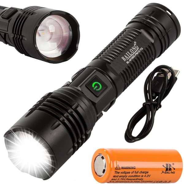 Lommelygte / Taktisk LED-lampe - Zoom