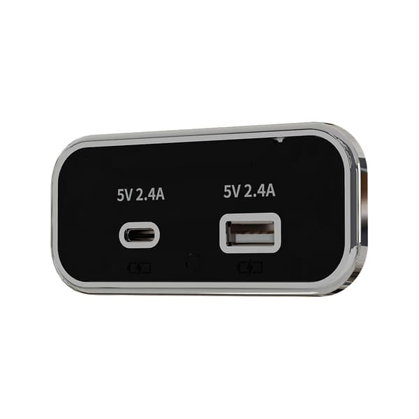 RV USB-uttakspanel Biltilbehør Billader for buss båt bil AC4.8A
