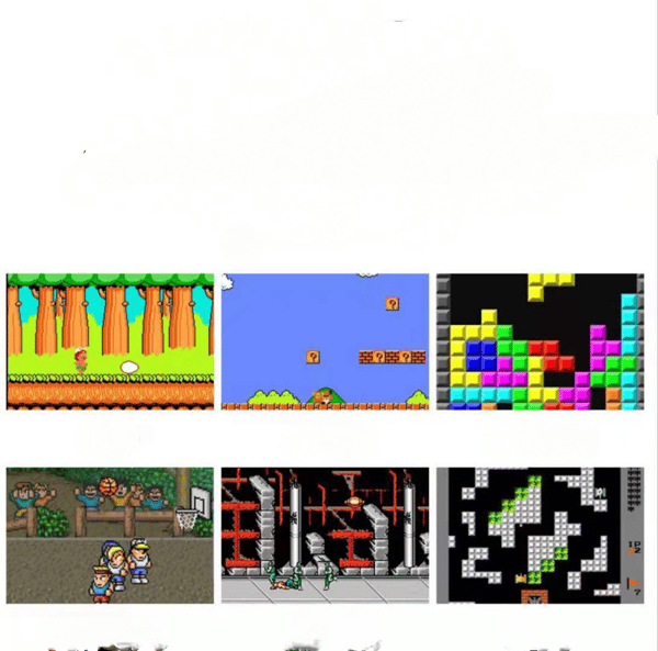 Handheld Game Console, 400 Classic FC Games, Mini Handheld Game Console with 3.0-inch Color Screen