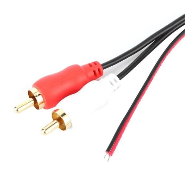 Bil AUX-adapter, universell trådløs Bluetooth-moduladapter, UX 2 lydradio-kontakt, RCA hjelpekabel