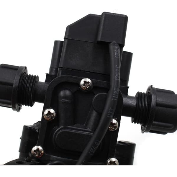 12V 6A 72W 6L högtrycksmembranpump. Rib