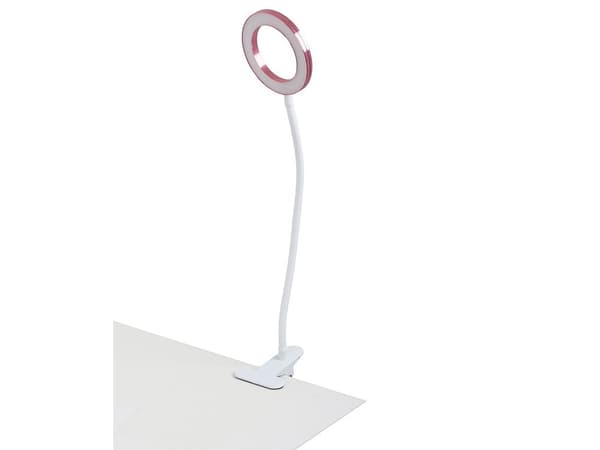 Skrivebordslampe med klemme - LED bordlampe