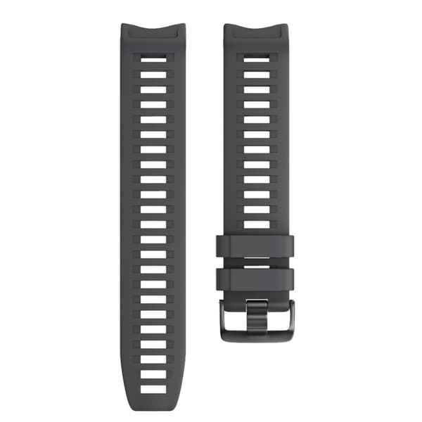 Silikone armbånd til Garmin Instinct/Esports/Tide/Solar Grå
