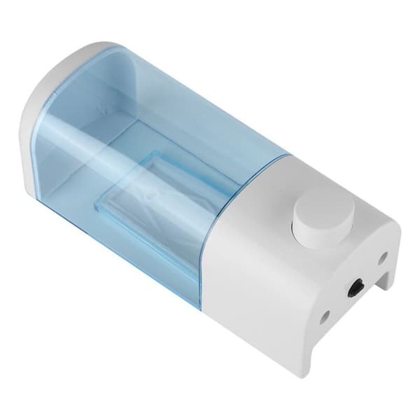 500 ml Vægmonteret Sæbedispenser. Genopfyldelig Flydende Sæbedispenser til Håndbruser, Shampoo og Badeværelse.