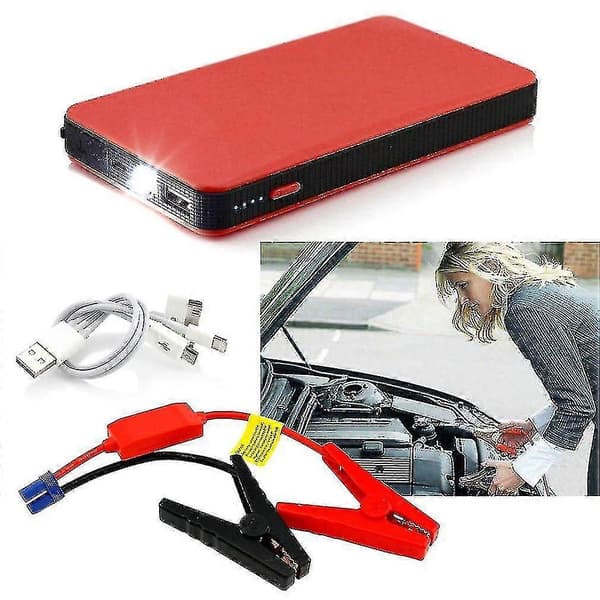 12V 20000mAh Multifunksjonell Bil Jump Starter Power Booster Batterilader