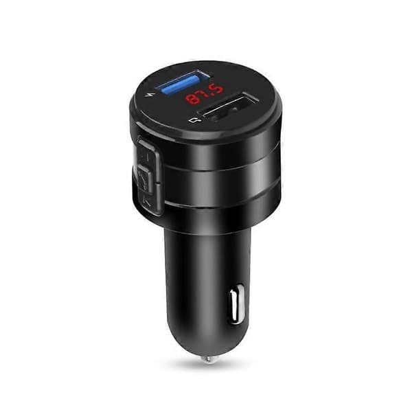 Handsfree Bluetooth 4.2 FM-sändare Modulator Billaddare 3.1A Dubbel USB