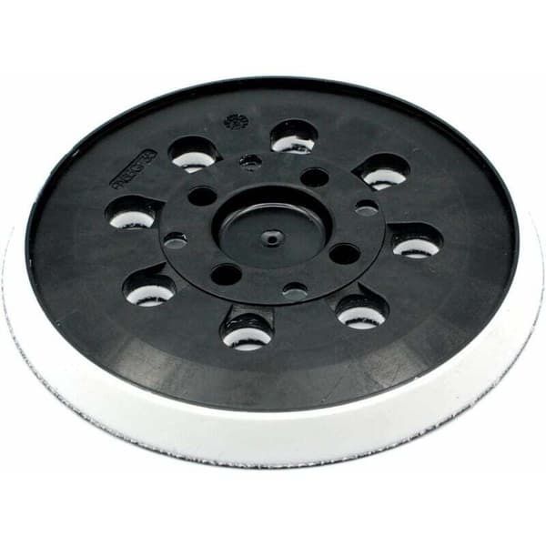 Slibepude til Bosch (Ø 125 mm, medium hårdhed) med tilbehørssystem til PEX 300/400 AE / 4000 AE / Advanced Orbit 18 excentersliber