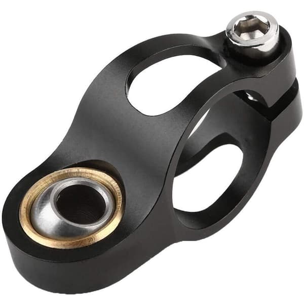 Styredæmper - Universal aluminiumslegering motorcykel styredæmper stabilisator (guld + sort)