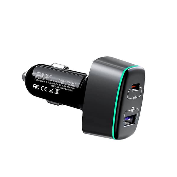 Billaddare 100W USB Typ C Högeffektsladdare för Mavic 3/för Mavic Mini 2
