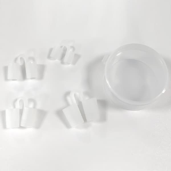 Anti-snarkning Näsklämma mot snarkning 4-pack Transparent