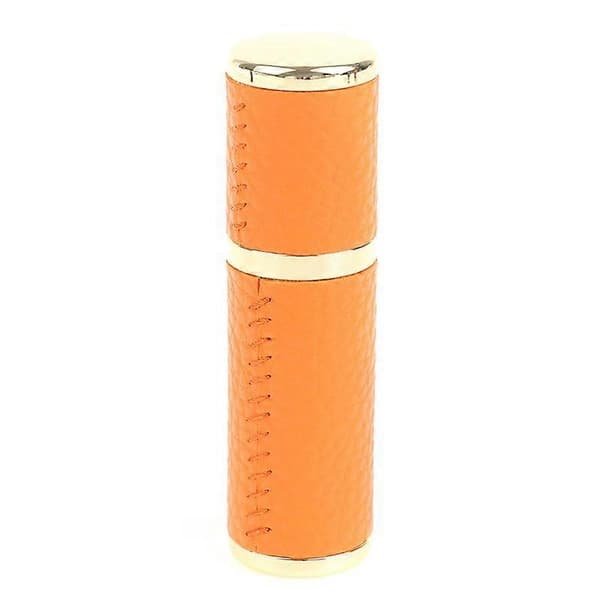 5 ml parfymeflaske i lær, bærbar spray, tom, gjenfyllbar parfyme-atomizer.