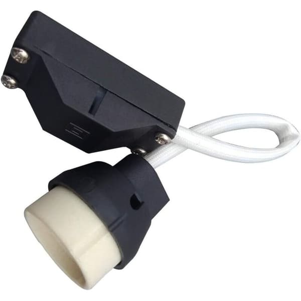 GU10 Lampeholder. Pærestikforbindelse. Adapter til LED og Halogen. Keramisk Base og Klemrække - AIMOONSA