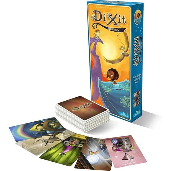 (Flerfarget) Dixit Journey Utvidelse - Libellud - Brettspill - 84 nye kort - Xavier Collette