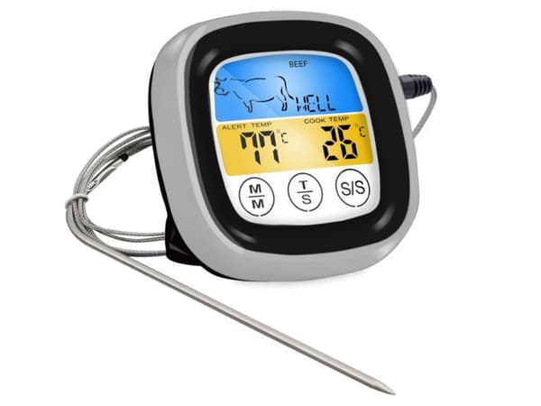 Digitalt køkkentermometer - Til kød og grill, -50°C til 300°C
