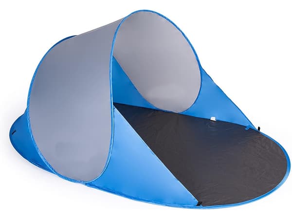 Strandtelt selvfoldende strandskjerm hagebeskyttelse