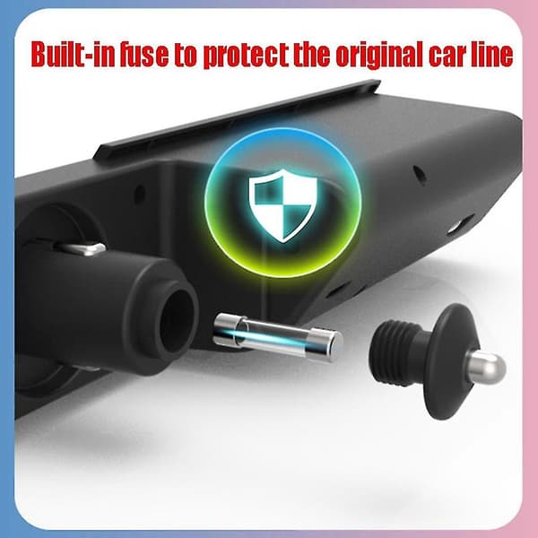 Til Ios Biloplader Cigarettænder Modificeret En Til To For- B6/b7/cc//r36