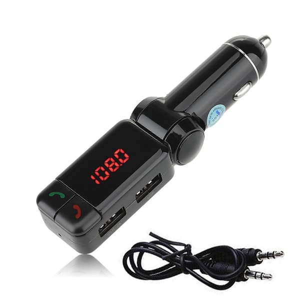 Trådlöst Bluetooth Bil Kit Handsfree Billaddare MP3-spelare USB