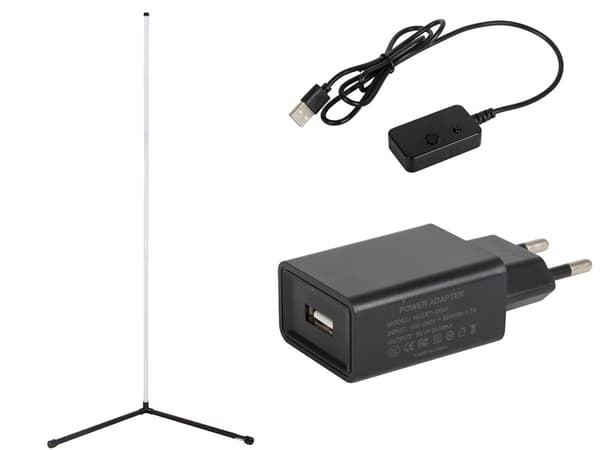 RGB gulvlampe - Hjørnebelysning til soveværelset