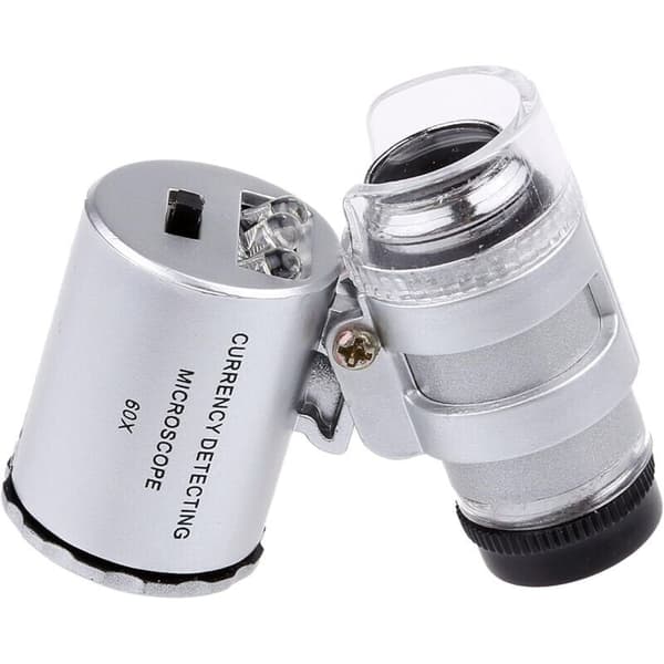 AIMOONSA 60X Mini UV LED Lup til Juvelerer