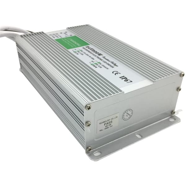 IP67 24V 200W Vanntett Koblingsstrømforsyning Regulert Transformator Kortslutnings- og Overstrømsbeskyttelse DC24V 200W AC DC