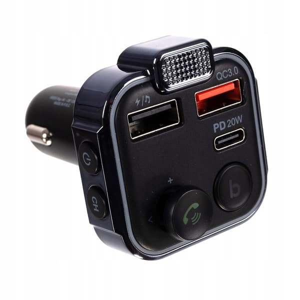 Bluetooth-lähetin autolaturilla 12 V / 24 V