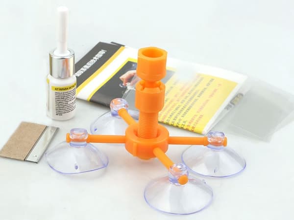 Windshield Repair Kit - Adhesive for Cracks and Stone Chips in Glass
