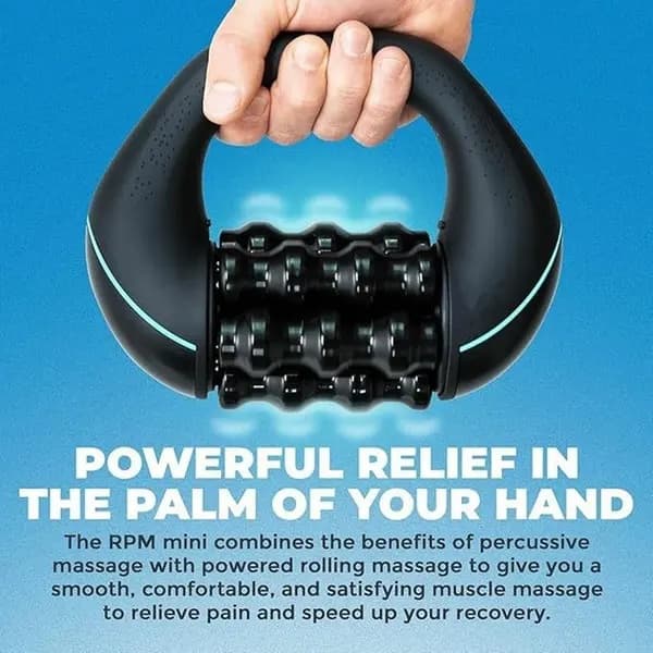 Roller Massager with 8-Level Intensity Adjustment – Specialized Device for Full Body Pain Relief and Muscle Relaxation