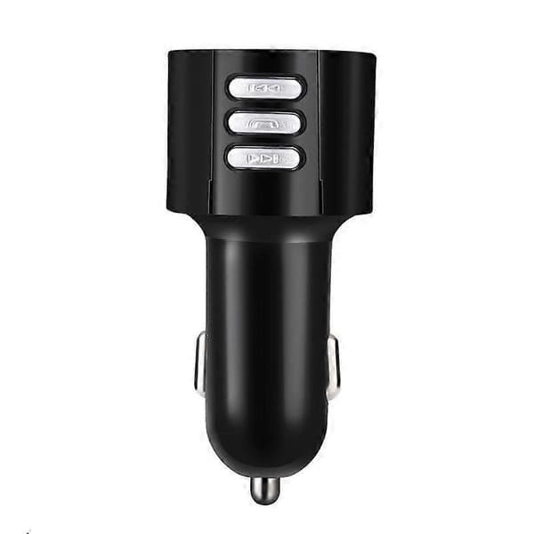 Handsfree Bluetooth 4.2 FM-sändare Modulator Billaddare 3.1A Dubbel USB