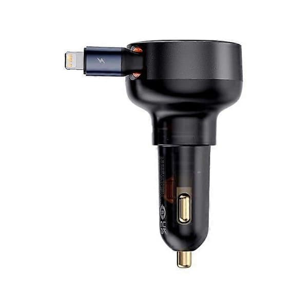 Billaddare - BASEUS - Enjoyment Pro - Lightning-kabel ingår - 55W - Svart