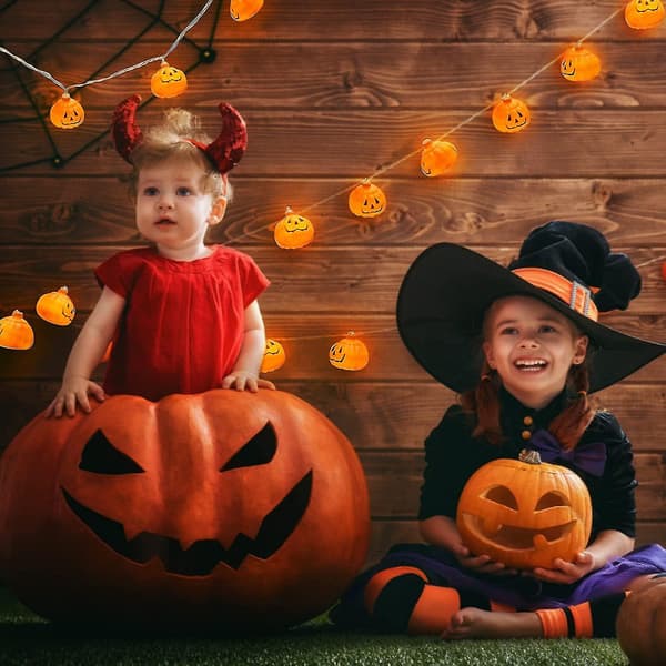 Halloween Dekorations Lyskæde, 20 stk. (3m)