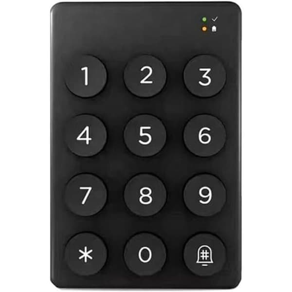 Tastatur uten numerisk kode, Bluetooth-appopplåsing for TTlock Smart Code Things-app, smarte elektroniske låser
