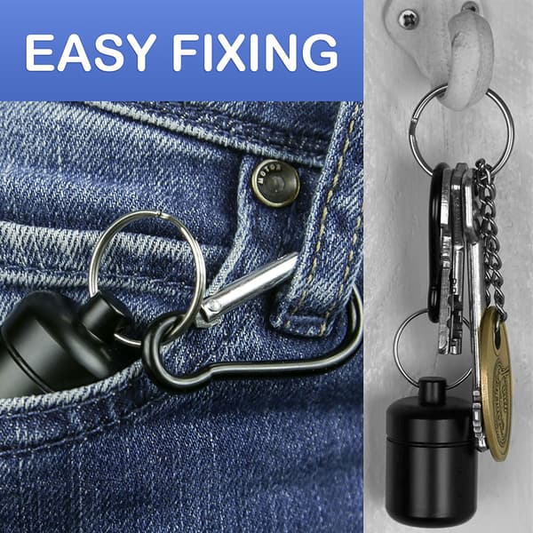 High-efficiency noise-cancelling earplugs 1 pair with case Black