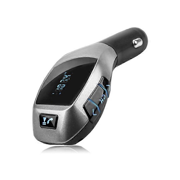 Håndsfrit sæt Bluetooth biloplader USB-port SD-kort