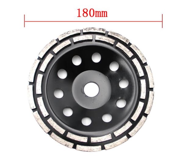Diamantskive 180 mm Diamantslibeskive Betonslibeskive