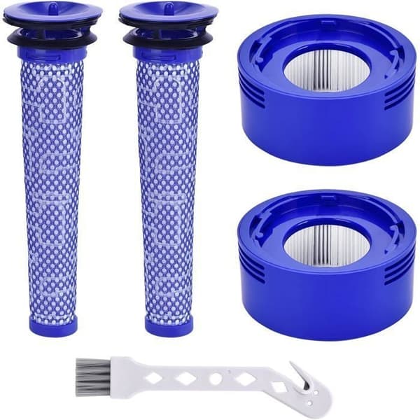 V8-filter til Dyson 4-delt V7 V8-forfilter og motorfilter til Dyson V8 V7 Animal Plus Extra Absolute Fluffy støvsuger