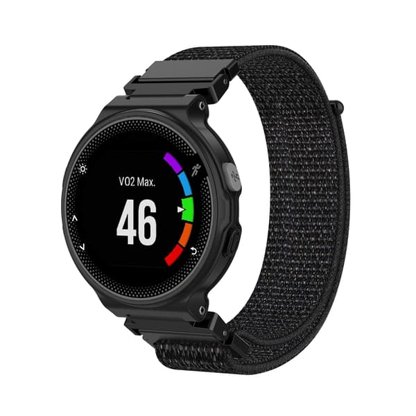 Garmin Forerunner 220/230/235/620/630/735XT armbånd nylon Sort
