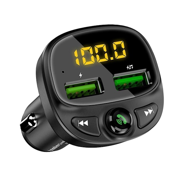 Usb Biloplader Bluetooth V5.0 Fm Transmitter Standard