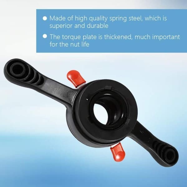 Däckbalanserare. Däckbyte för balanserare (innerdiameter 40 mm gängstigning 3 mm)