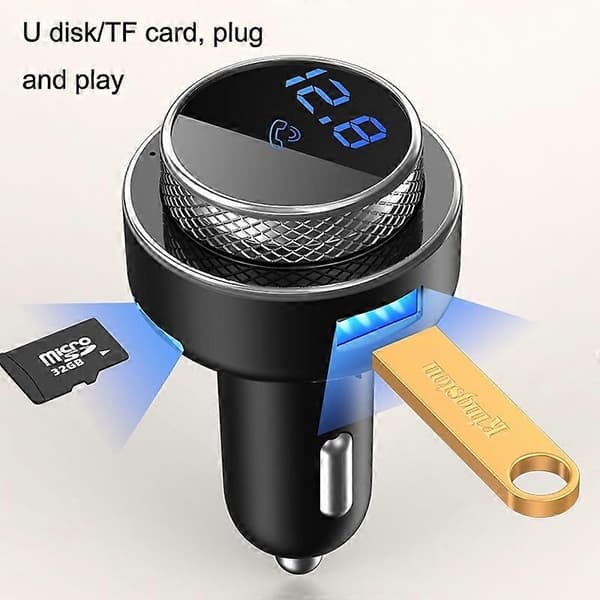 GC-16 Bil Bluetooth FM-sender Hurtiglading Billader GC-16