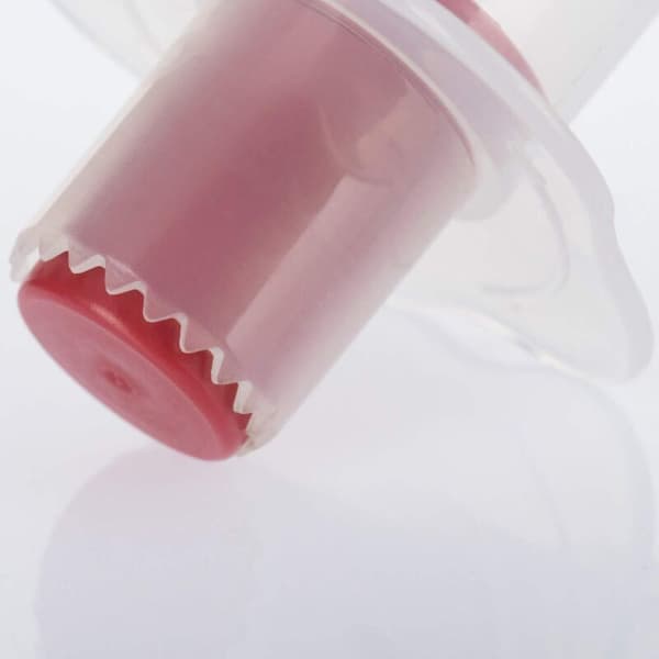 Cupcakeudstikker. Længde: 6 cm. Plast. Hvid/rød. 30132270