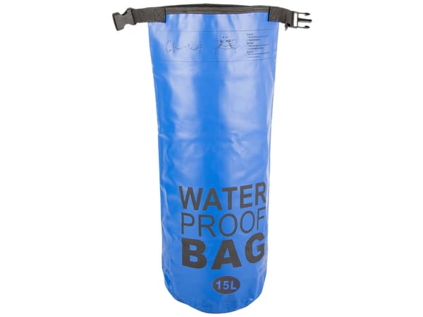 Vanntett pose / Vannpose - Vannlagring - 15 liter - Blå