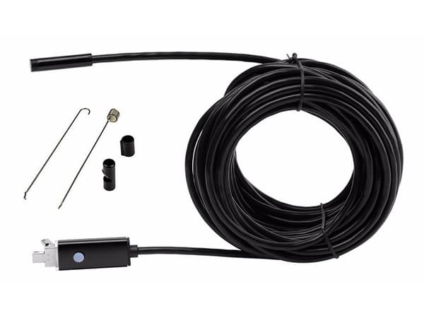 Inspektionskamera til Mobiltelefon & PC / USB Endoskop - 10m