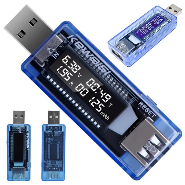 USB-testaaja - Volttimittari