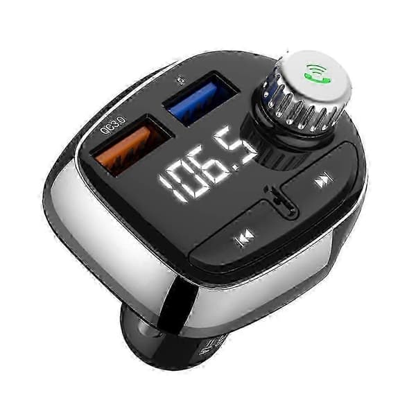 Utsøkt Bil MP3-spiller Bluetooth Bilsett FM-sender Håndsfritt Anrop Dobbel USB Billader
